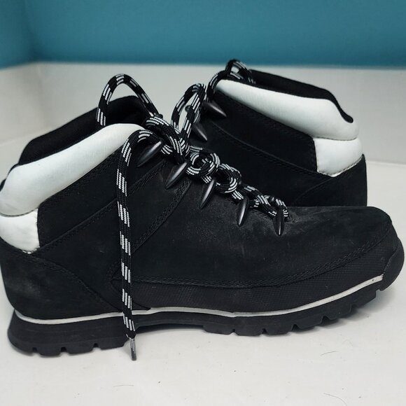 Timberland Women's Black and White Low Top Boots Sz 9 - Picture 7 of 10